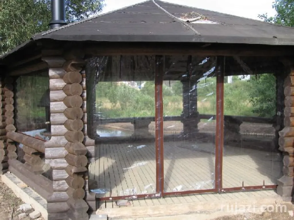 Мягкие окна для беседки VERANDADECOR - Пирогово