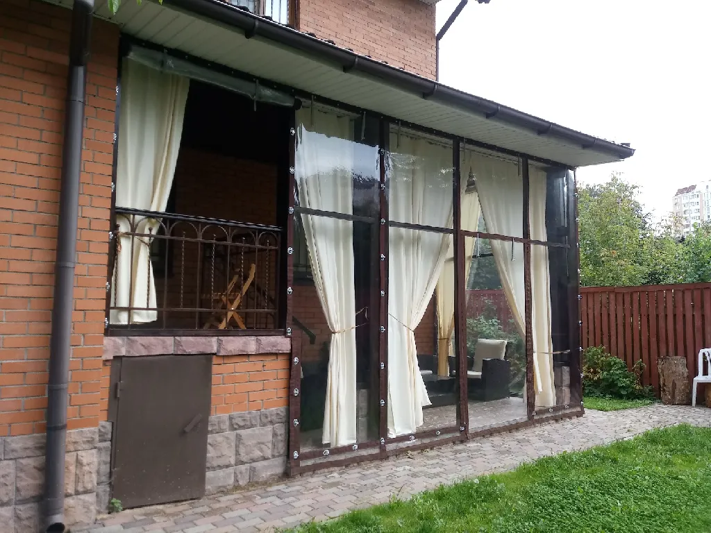 Мягкие окна для веранды VERANDADECOR - Королев ул. Кутузова1