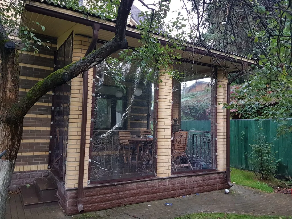 Мягкие окна для веранды VERANDADECOR - Загорянка1