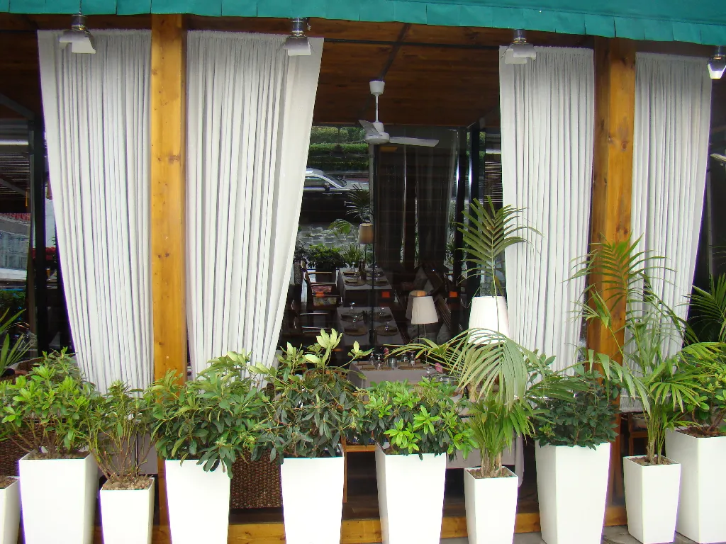 Шторы VERANDADECOR - Москва ресторан Барашка
