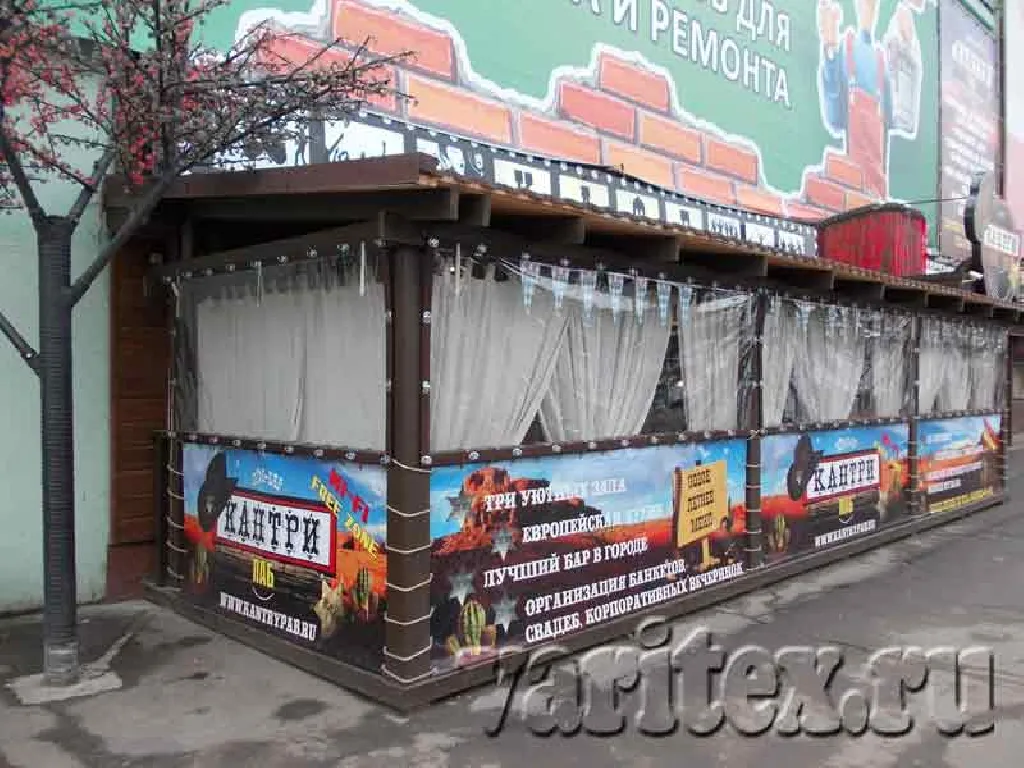 Шторы VERANDADECOR - Королев ресторан Кантри