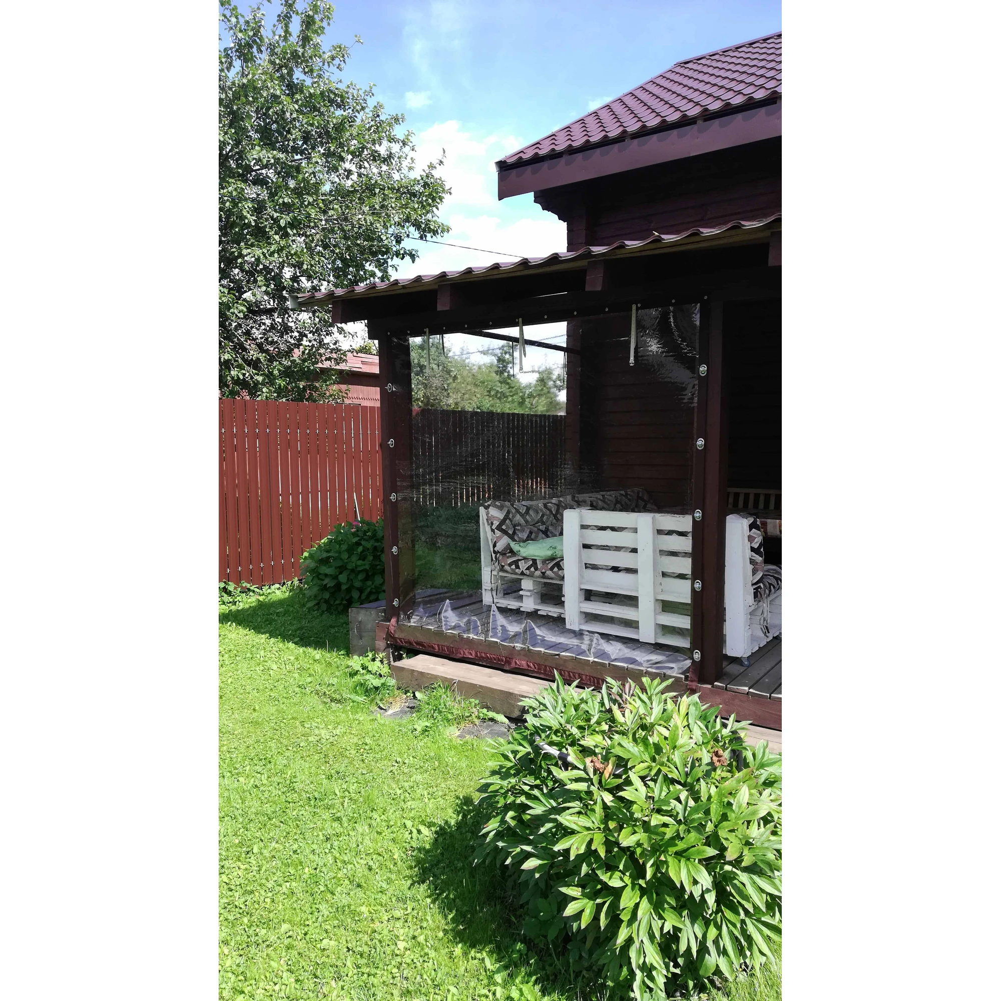 Мягкие окна для веранды VERANDADECOR - Пирогово1