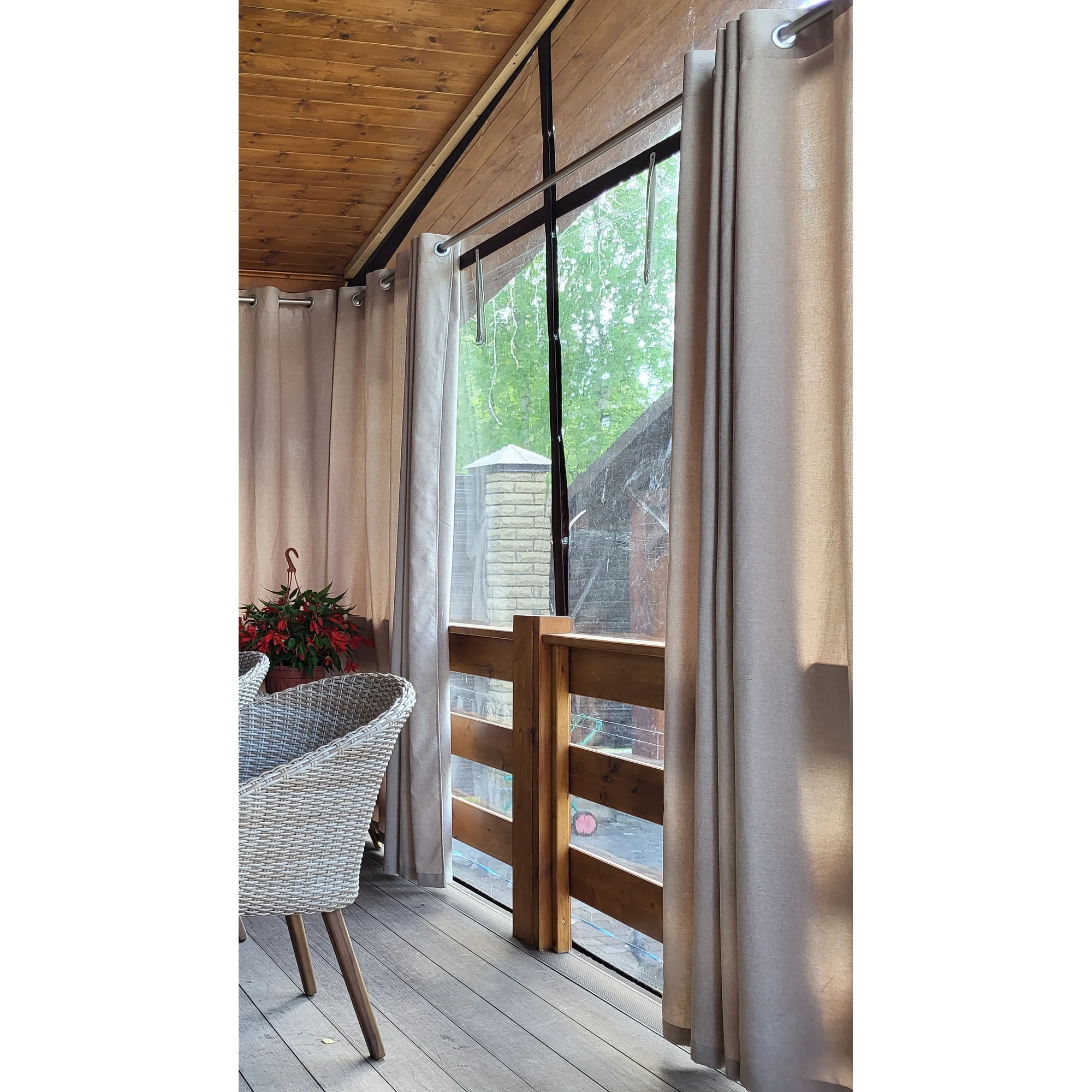 Мягкие окна VERANDADECOR -Жаворонки1