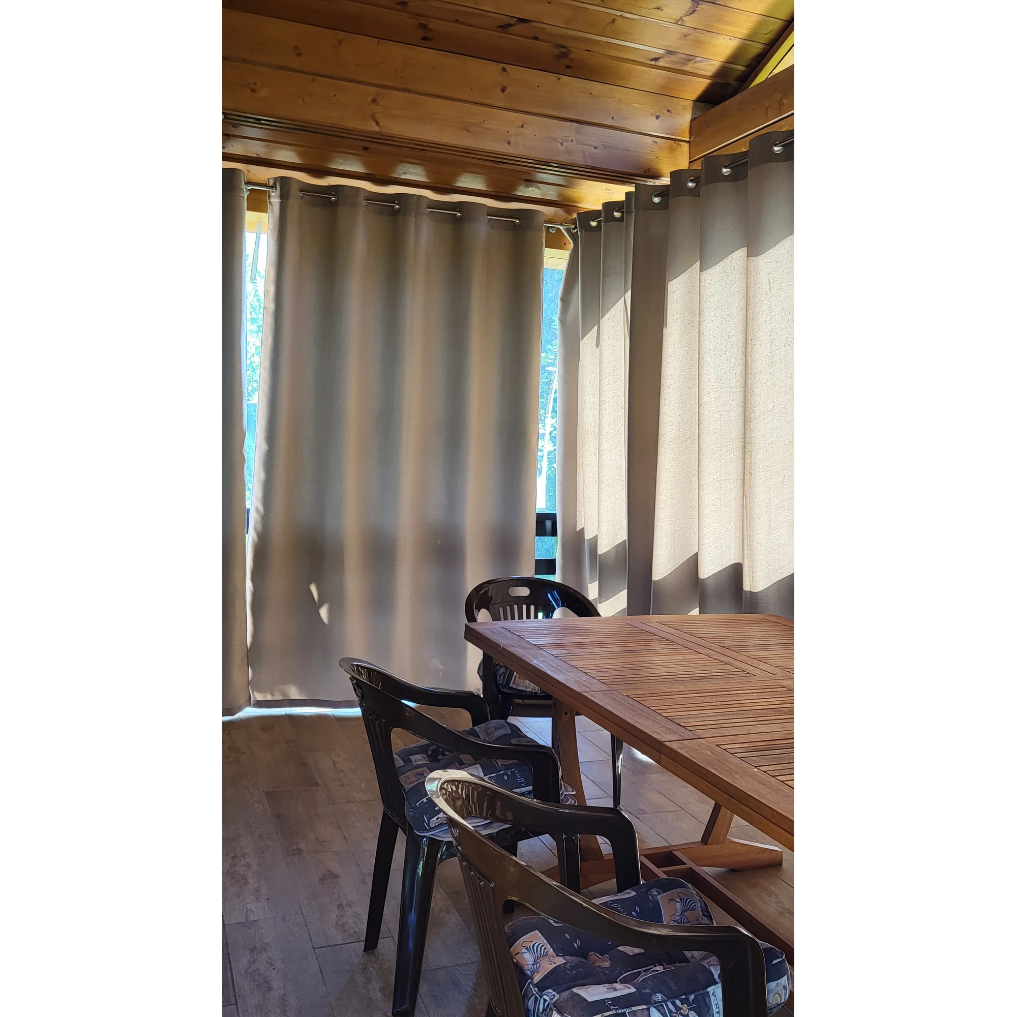 Шторы в беседку VERANDADECOR - СК Жаворонки1