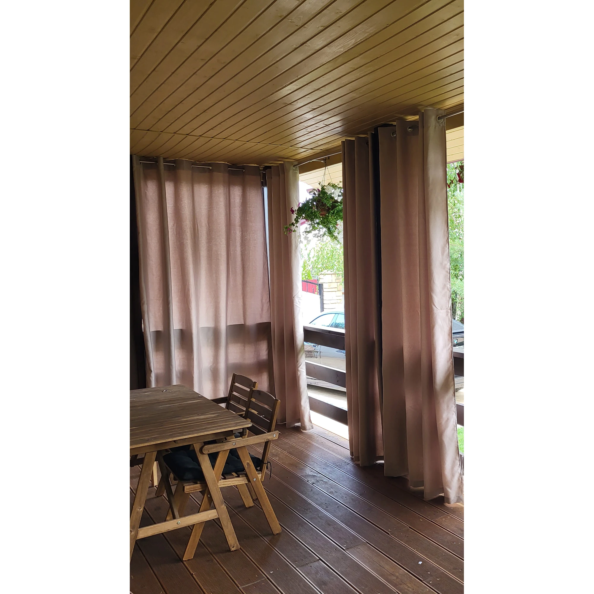 Шторы для беседки VERANDADECOR - Шторы под 'лен'